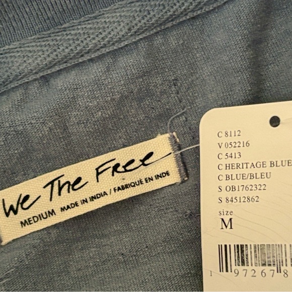 FREE PEOPLE➕WE THE FREE NWT Mackenzie Tee - Picture 6 of 9